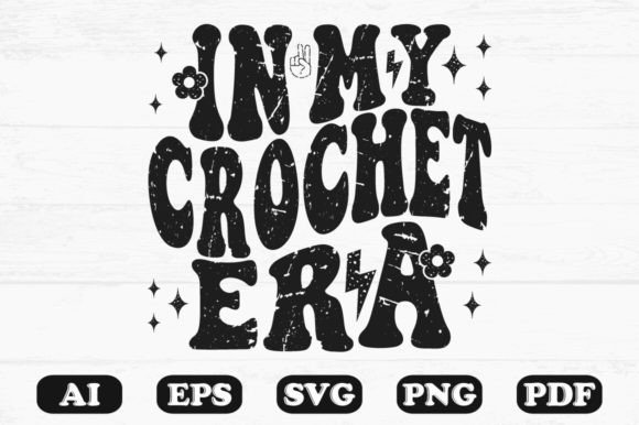 In My Crochet Era T-shirt Design for Graphics and Crafts