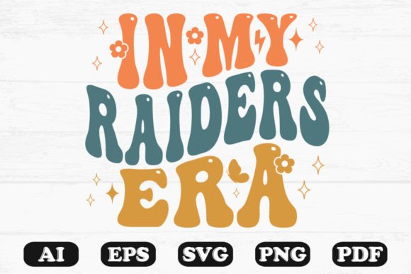 In My Raiders Era Retro Wavy Svg T-shirt Graphics and Crafts Review